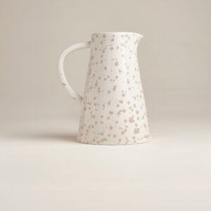 Splatter Ceramic Pitcher 58 oz Water