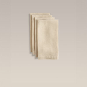 Washed Linen Napkin Set 18 Inch