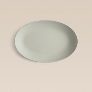 Outdoor Oval Low Serving Bowl 2.5 Inch